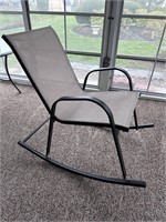 Sling Patio Rocking Chair