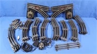 Vintage Lionel Train Track-Switches, Carved Track