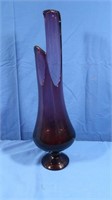 Vintage Swung Vase-Amethyst