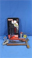 Craftsman Wrench Set, Ridgid 14" Pipe Wrench,