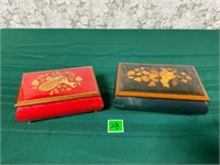 Jewelry Musical Wooden Boxes