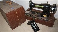 Antique Mercury Electric Sewing Machine in Case