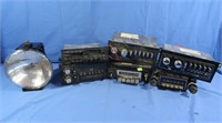 Asst Vintage Car Radios-Delco, Chrysler