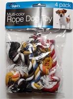 4-PACK DOG ROPE TOYS