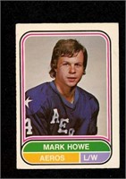 1975 OPC WHA HOCKEY # 7 MARK HOWE ROOKIE CARD