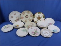 Variety of Decorated Plates