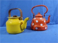 Teapots, Vase, Canister