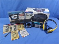 Back-up Camera Kit, Camcorder Bag, AV Cables