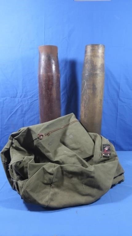 M71 Shells 24" Tall, Army Duffel