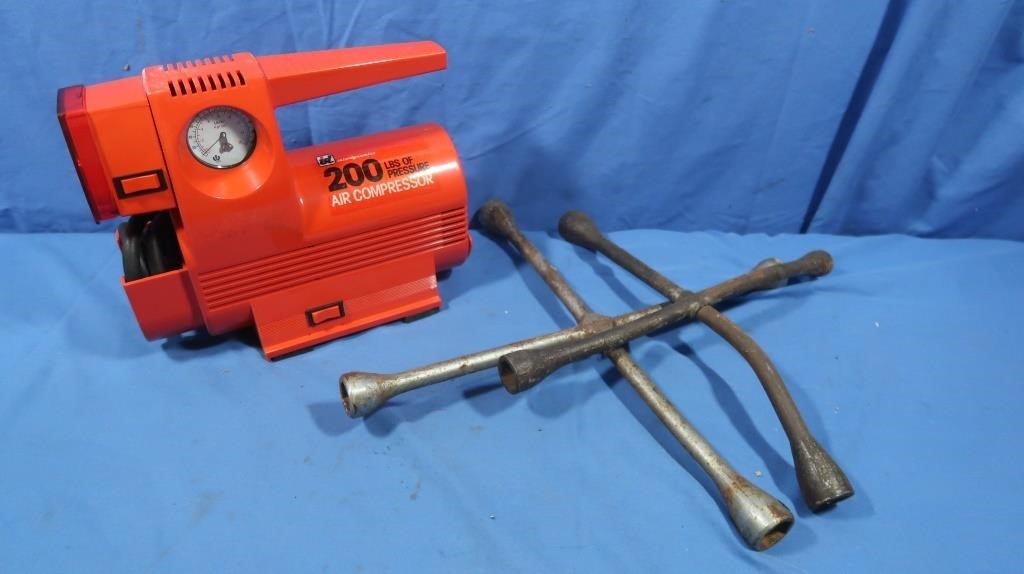 Portable Electric Air Compressor (as is), Good