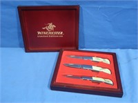 NIB Limited Edition Winchester Knives in Case