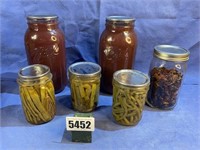 Canning Jars, Unknown Contents