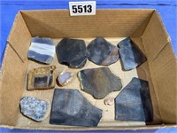 Box of Cut Rocks