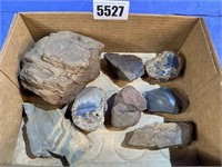 Box of Rocks & Petrified Wood