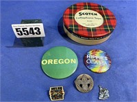 Pins, Obama, Oregon, BSA Pin, Mt. St. Helens,