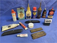 Seal Lock, WD-40, Liquid Wrench, Glow Fuel,