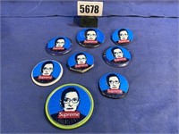 Face Pins, Ruth Bader Gindsburgh