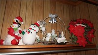 Top Shelf-Stuffed Snowman, Sock Snowman,