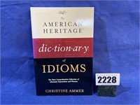 PB Book, Am. Heritage Dictionary of Idioms By