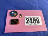 Teacher Pins, Apple & More