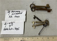 RR keys & Skelton keys (6)