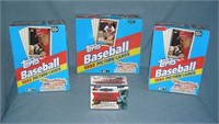 1992 Topps unopened boxes and traded sets
