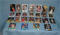 Large collection of vintage all star basketball ca