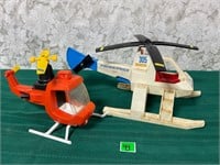 Vtg Fisher Price Choppers