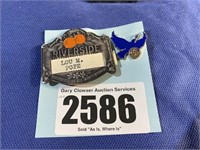 Riverside Pin w/Name Insert & Rotary Club Pin