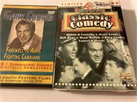 Dvd lot 2-Gary Copper, Abbott and Costello Lewis