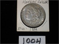 1899 Morgan Silver Dollar…Scarce date. Estimat