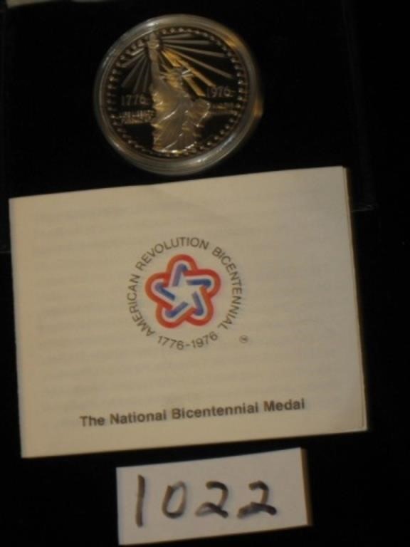 1976 U.S. Bicentennial Sterling Silver Medal,