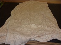 vintage large table cloth