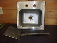 stainless restaurant sink etc