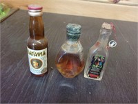 mini collectable liquor bottle lot