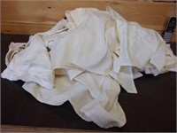 over 50 restaurant napkins and table cloths