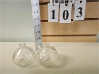 Pair of Glass Jars