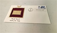 Gold Platted Stamp