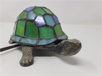 Brass & Stained Glass Turtle