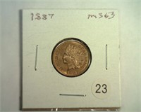 1887 INDIAN CENT MS63