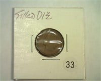 FILLED DIE INDIAN CENT