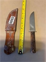 Kinfolks fixed blade knife with sheath
