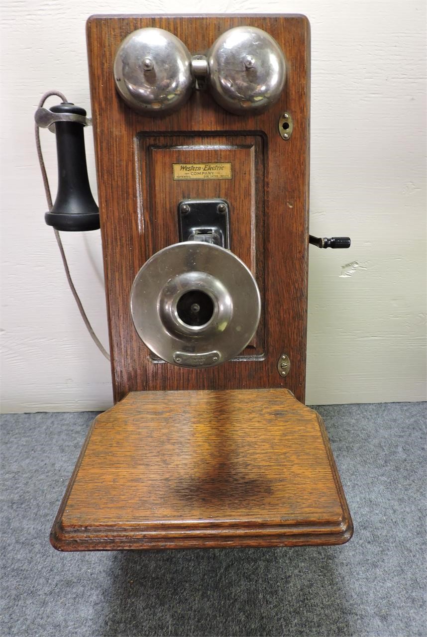 Western Electric, Wooden Case Telephone