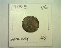 1915-S LINCOLN CENT VG