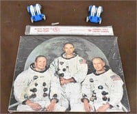 Apollo 11 Mood Flight Ruler, Puzzle, 2 Rovers