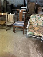 Folding Wooden Chairs (2) and more