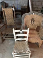 Woven and Wicker Chairs