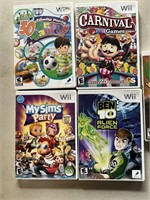 5 Wii games