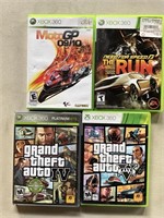 4 Xbox 360 games