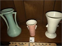 (3) Vintage Vases